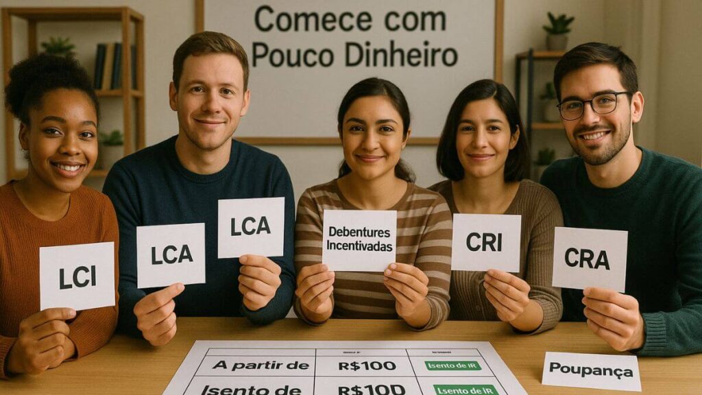 isentos de IR para quem está começando