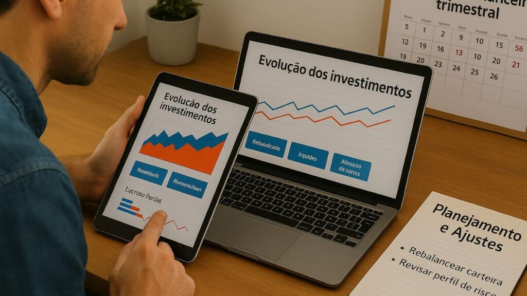 monitorar seus investimentos