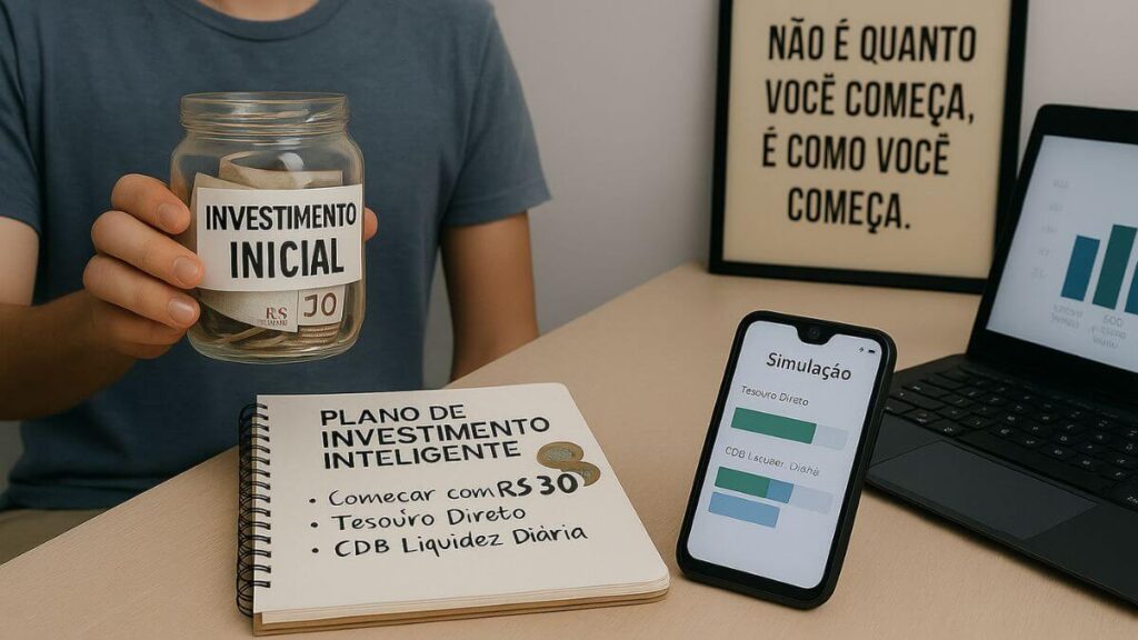 quanto dinheiro é necessário para começar a investir