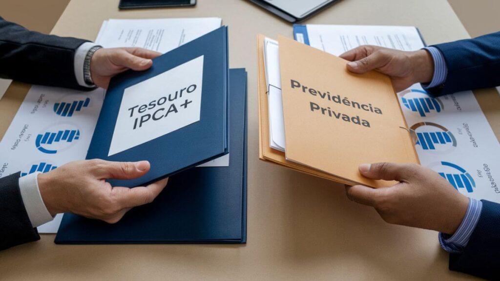 tesouro direto ou previdência privada