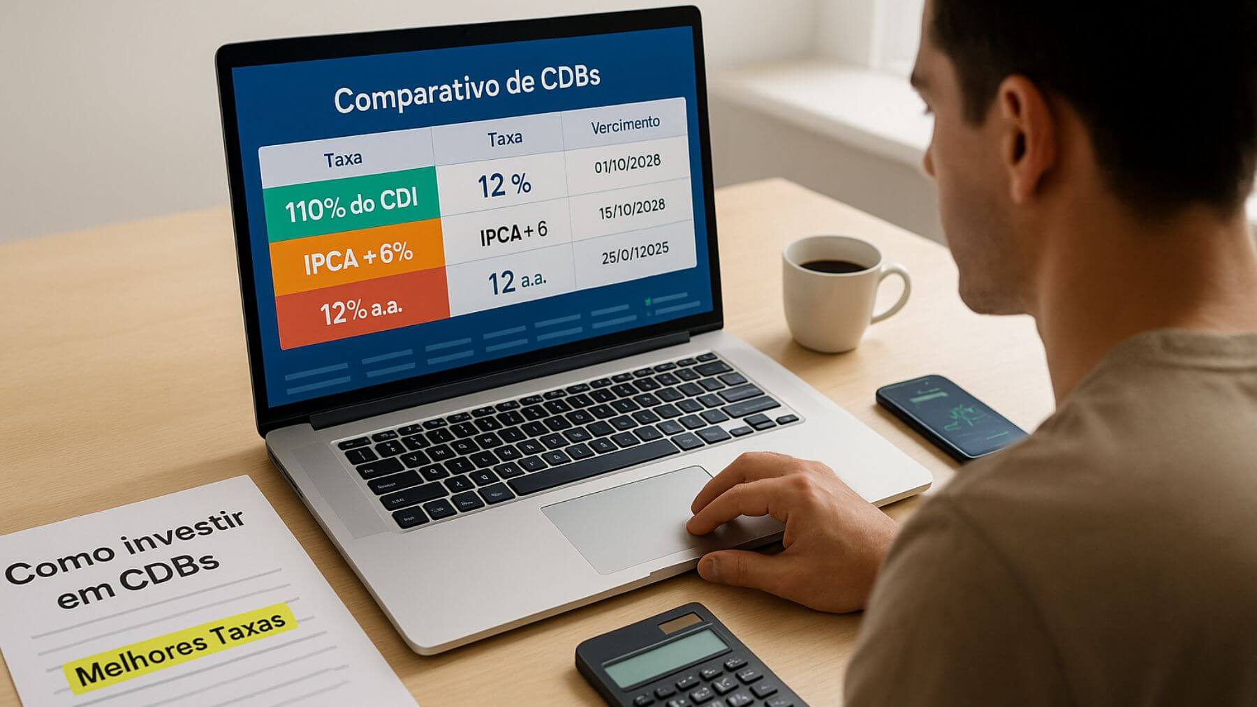 como investir em cdbs