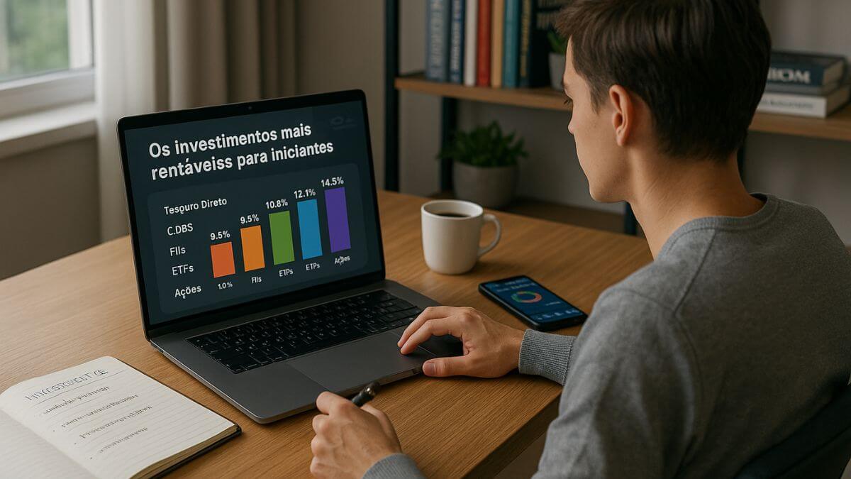 investimentos mais rentáveis