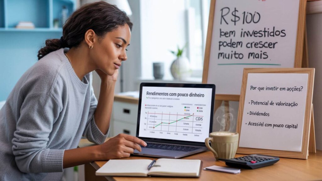investir em ações com pouco dinheiro