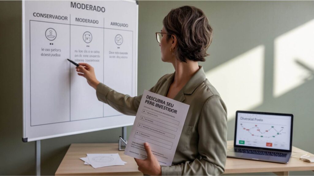 perfil de investidor par montar uma carteira diversificada