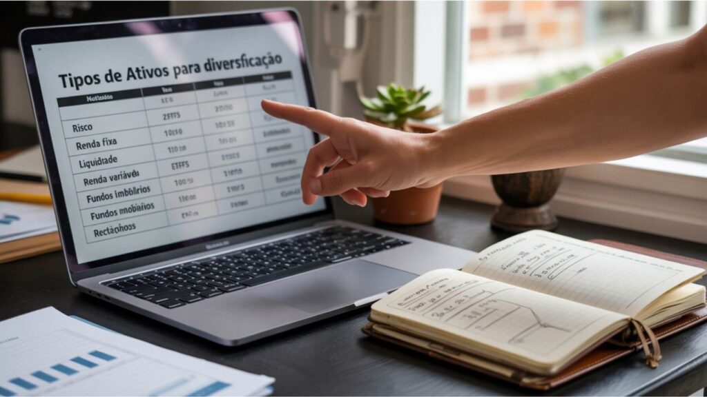 Tipos de ativos para uma carteira diversificada