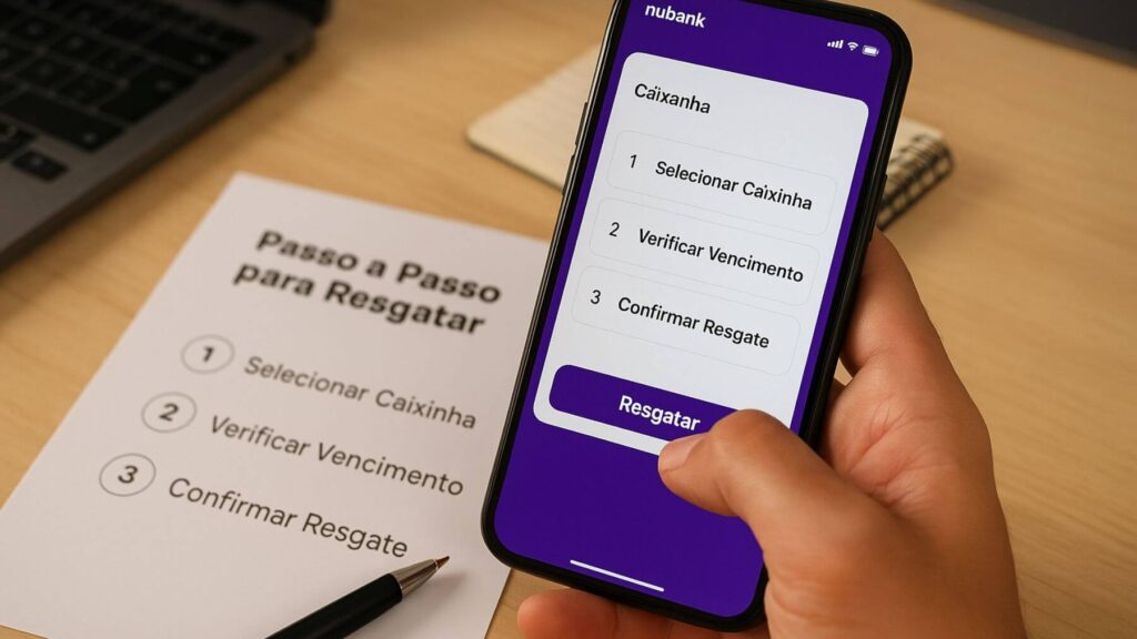 Como Resgatar Dinheiro da Caixinha Nubank